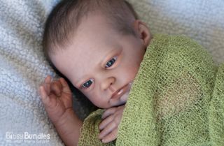 Reborn Mikki Marita Winters Lifelike Le Baby Boy Doll by Bitsy Bundles