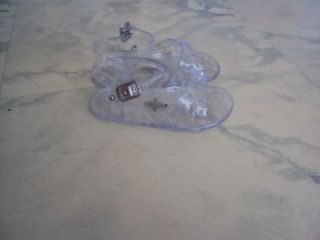 Infant Girl Clear Jelly Sandals Size 4 12 18 Months