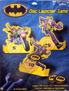 New Batman Party Game Disc Launcher Game Super Hero Birthday Idea