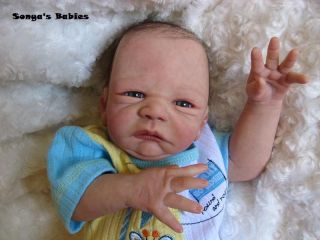 Reborn Doll Lifelike Baby Boy Tanner Tasha Edenholm Sonshobby Reborns