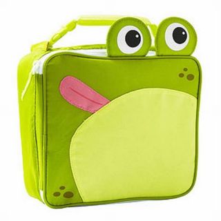 Arctic Zone Green Frog Soft Lunch Box Insulated Lunch Bag Lunchbox