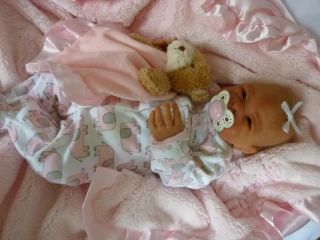 Screaming Reborn Baby Girl Doll Blake The Crier by Jackie Gwin RARE Full Legs
