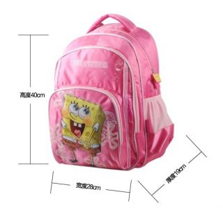 New Kids Boys Girls" Sponge Bob""Tom and Jerry" "Dora" Large School Bag Backpack