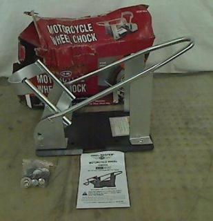 Motorcycle Wheel Chock Easy to Strap Down Cycle
