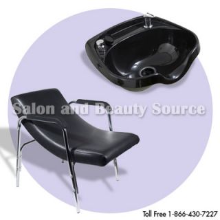 Shampoo Bowl Sink Chair Package Salon Spa Equipment