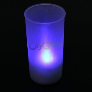New LED Electronic 7 Color Change Flameless Lights Candle
