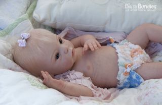 Bitsy Bundles Reborn Livia Real Baby Girl Doll by Gundrun Leglar Sold Out Le