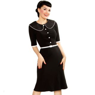 Steady Clothing Stella Dress Pin Up 50s 60s Rockabilly Retro Mad Men Mod Wiggle