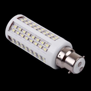 3528 100 120V B22 5 5W 112 LEDs White Warm White LED Corn Light Bulb Lamp