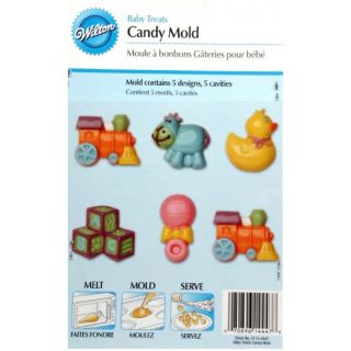 Wilton Baby Treats Candy Mold Shower Favor Party Melts