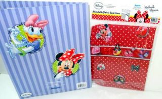 Disney Minnie Mouse Daisy Duck School Supplies Pocket Folder Stretch Book Cover