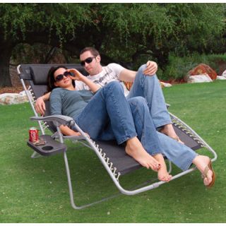 Seat for Two Zero Gravity Loveseat Outdoor Patio Furniture
