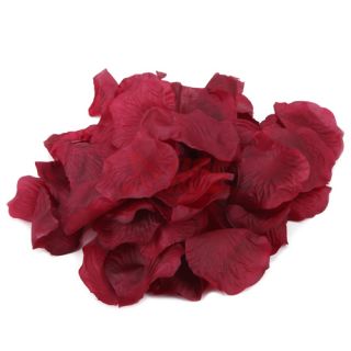 Fabric Rose Petals Silk Flower Wedding Decoration Party Multi Color Quantity