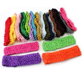 26pcs Knit Crochet Infants Girl Boy Headband Headwrap Headwear Hair Accessory