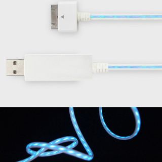 Newest Flash LED Light USB Flash Sync Charger Cable for iPhone 4 4S iPad2 Touch