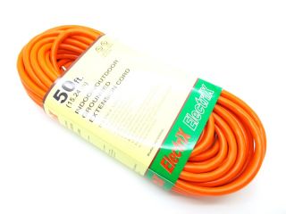 Electrix 50ft UL Indoor Outdoor Grounded Extension Cord 3wire 16 Gauge Brand New