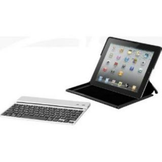 ZAGG Folio Carbon Fiber Case Bluetooth Wireless Keyboard for iPad 2 3 4