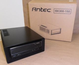 Antec ISK 300 150 Blk Mini ITX Desktop Computer Case 150 Watt Power Supply
