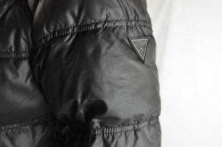 Guess Coat Womens Outerwear New Black Down Guess Puffer Jacket Sz M Medium