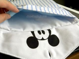 Disney Mickey Mouse T Shirt Shape Tablet PC iPad eReader Document Case Bag