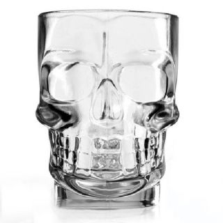 500ml Crystal Skull Head Vodka Shot Glass Beer Cup Drink Ware Home Bar Party