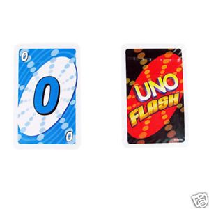 New Uno Flash Game Replacement Cards Complete Set