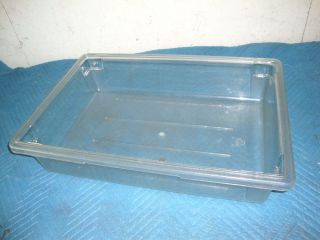 Cambro 18266CW Clear Food Storage Container Box