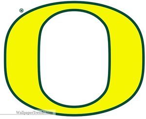 9" x7" University of Oregon Ducks Football Logo Vinyl Wall Decal Sticker NCAA UO