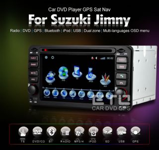 ETO Suzuki Jimny Autoradio Headunit Stereo GPS Navigation Car DVD Touch Screen