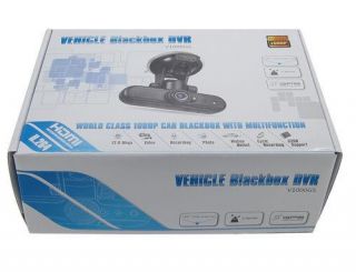 HD 1080p Vehicle Camera GPS Logger H 264 HDMI Blackbox V1000GS Car Camera DVR