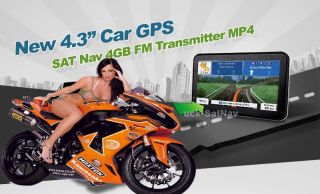 Best Motorcycle Bike Scooter Car GPS Navigation UK EUROPE2013 SAT Nav Waterproof