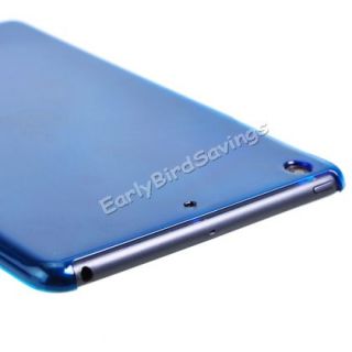 Blue Back Hard Shell Protector Case Cover Skin for Apple iPad Mini 16GB