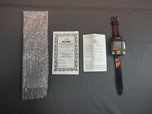 Vintage 1994 Nelsonic Nintendo Donkey Kong Electronic LCD Wrist Watch Game New