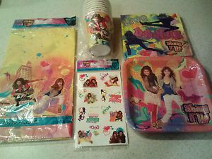 Disney Shake It Up Birthday Party Supplies Children Plates Cups Napkins More New