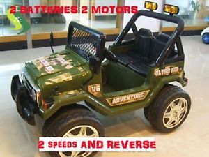 New 12 Volt Ride on Toy Truck Raptor Wrangler Kids Electric Car
