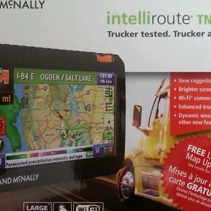 Rand McNally Intelliroute TND 720 7" GPS Look All Optional Accessories Included