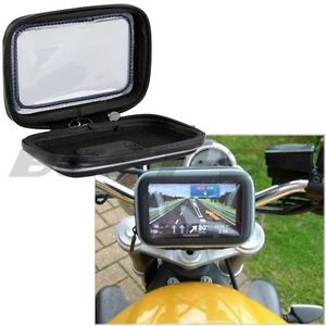 Waterproof Bike Motorcycle GPS Case Bag Cover Mount Holder