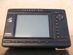Garmin GPSMAP 215 Marine GPS Navigation Boat Receiver Unit as Is No Cables