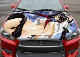 Sticker Decal Vinyl Color Hood Fit Any Car Anime 60