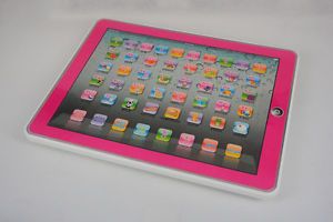 Y Pad English Learning Computer Education ABC Toy Tablet Gift for Kids Pink