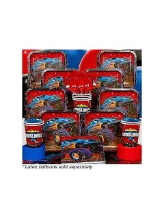 Monster Truck Deluxe Birthday Kit Serves 8 Guests