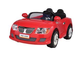 Electric Convertible Power Red Race Car Kids Motorized Wheels Toy Ride on 12V