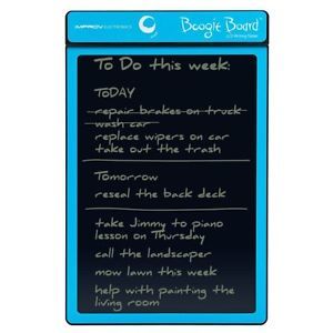 Boogie Board 8 5 inch LCD Writing Tablet Cyan Blue
