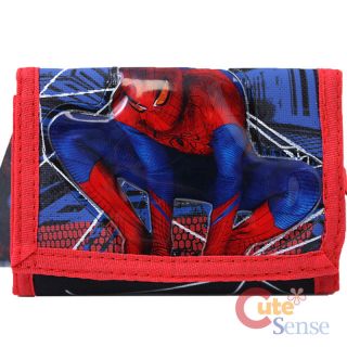 The Amazing Spiderman Kids Trifold Wallet Spider Man Wallet