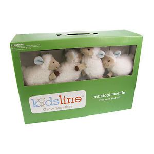 Kids Line Grow Together Baby Crib Counting Sheep Toy Musical Mobile