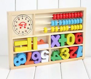 Kids Toys Wooden Toys Digital Learning Box Baby Learning Toys Computing