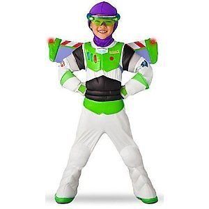 New  Toy Story 3 Light Up Buzz Lightyear Halloween Costume Kids 10