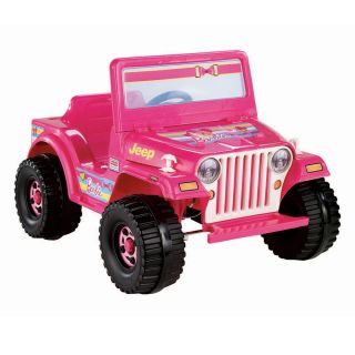 6V Power Wheels Barbie Jeep Blitz Fun Kids Toy Ride On