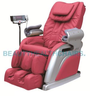 New Beautyhealth BC 10D Recliner Shiatsu Massage Chair Built in Heat BT MD E05