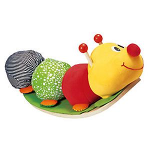 Kids Rocking Caterpillar Ride on Plush Rocker Baby Toddler Toy Soft Fun Unique